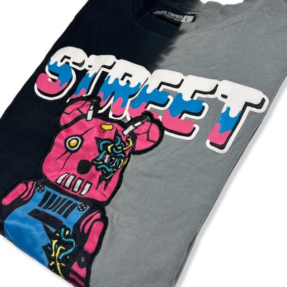 Limited Edition REBEL MINDS 2014 "Street Capitalist" Bear Patch + Screen Tee - Picture 11 of 11